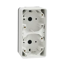 Schneider Electric MUREVA Styl kettes kiemelő doboz függőleges polárfehér MUR39912