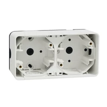Schneider Electric MUREVA Styl kettes kiemelő doboz vízszintes polárfehér MUR39914