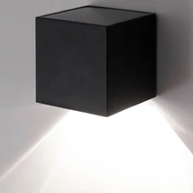 Home MX 651 napelemes fali lámpa, 1 db melegfehér SMD LED, cserélhető akkumulátor MX 651