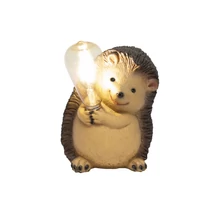 Home MX649S napelemes kerti lámpa, süni villanykörtével, 1 db melegfehér filament LED, 300 mAh akkumulátor, 899 g, műgyanta MX649S