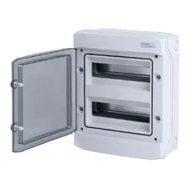Tehnoplast falon kívüli lakáselosztó 24 (2x12) modulos kiselosztó doboz IP65 N 24 D