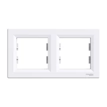 ASFORA Kettes keret, vízszintes, fehér