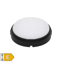 Home RCC 18 LED/WH LED fali és mennyezeti lámpa 18W 2000lm IP65 4000, kerek fekete RCC 18 LED/BK