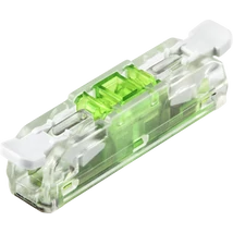 Tracon Csavar nélküli Csatos 2-es nélküli vezeték összekötő 0,5-4 (2,5) mm2, toldó, nyitható, átlátszó RVOGTT11