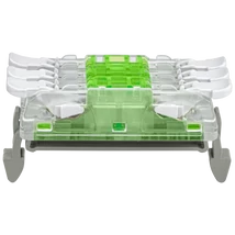 Tracon Csavar nélküli vezeték összekötő, toldó, nyitható, átlátszó 0,5-4(2,5) mm2, 32A RVOGTT33