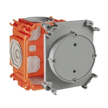 KOPOS KOLIN Kötődoboz beépítőhető doboz betonba 70mm mély, szögelhető SB-KP 60-70/L AB