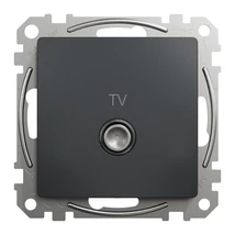 Schneider Sedna Design TV aljzat végzáró 4 dB antracit SDD114471