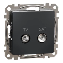 Schneider Sedna Design TV/SAT aljzat végzáró 4 dB antracit SDD114471S