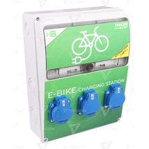 Tracon Elektromos kerékpár töltőállomás védelemmel TBCS01