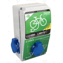 Tracon Elektromos kerékpár töltőállomás védelemmel TBCS02