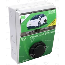 Tracon Elektromos E-AUTÓ 22kW töltőállomás védelemmel TECS302