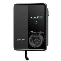 Tracon elektromos autó E-autó töltőállomás 3×32A/400V 22kW Type2 Csatlakozó aljazattal TECS303S