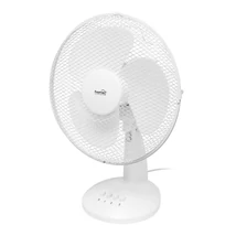 Home TF30WH asztali ventilátor, 40 W, 3 fokozat, 30 cm-es lapátátmérő, oszcillálás, fehér TF30WH