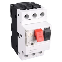 Tracon Kézi működtetésű 13-18A, 7,5kW motorvédő kapcsoló, plombálható TGV3-20