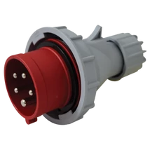 Tracon lengő ipari csatlakozó dugvilla fázisfordítós 16A 400V 3P+N+E TICS-0152PF