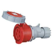 Tracon Ipari lengő csatlakozó dugalj 125A 400V 3P+N+E TICS-245