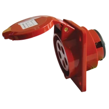 Tracon ipari ferde beépíthető csatlakozóaljzat 16A 400V 3P+N+E TICS-315