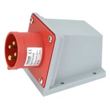Tracon felületre szerelhető ipari csatlakozó dugvilla 16A 400V 3P+E TICS-514