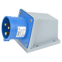 Tracon felületre szerelhető ipari csatlakozó dugvilla 32A 250V 2P+E TICS-523