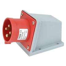 Tracon felületre szerelhető ipari csatlakozó dugvilla 32A 400V 3P+E TICS-524