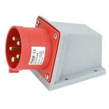 Tracon felületre szerelhető ipari csatlakozó dugvilla 32A 400V 3P+N+E TICS-525