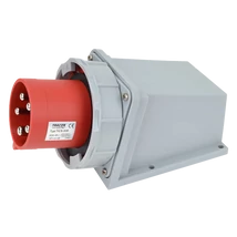 Tracon felületre szerelhető ipari csatlakozó dugvilla 63A 400V 3P+N+E TICS-535