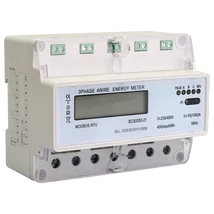 Tracon 3 fázisú közvetlen digitális fogyasztásmérő MODBUS 7modul TVOF37MOD