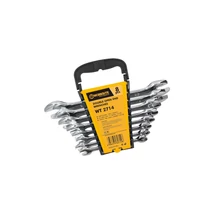 WORKSITE WT2714 mindkét végén nyitott villáskulcs készlet, 8db, Cr-V acél, praktikus tároló WT2714