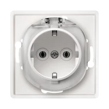 Aling-Conel EON 2P+F dugalj csapófedéllel 16A keret nélkül fehér E633.0 