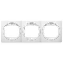Aling-Conel EON 3-as (hármas) keret vízszintes CLASSIC fehér E6703.00