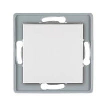 Aling-Conel PRESTIGE 102 kétpólusú kapcsoló 10A keret nélkül fehér 60052.0