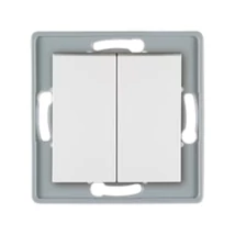 Aling-Conel PRESTIGE 105 csillárkapcsoló 10A keret nélkül fehér 6006.0