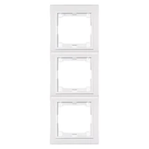 Aling-Conel PRESTIGE 3-as (hármas) keret függőleges komplett fehér 6713.00