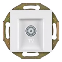 Aling-Conel PRESTIGE TV csatlakozó aljzat 1dB keret nélkül fehér 6012I.0