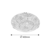 R.3236 Andra  menny,400x60mm,LED18W,f./króm