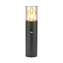 Avide Athen kültéri állólámpa mozgásérzékelővel fekete 1xE27 300 mm IP54 AOLPE27-S-ATH-30