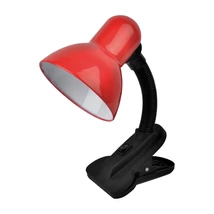 Avide Basic asztali lámpa piros csíptethető 1xE27 ABDL-CLIP-R-60W
