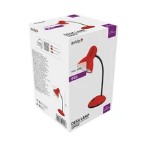 Avide Basic Simple asztali lámpa piros 1xE27 ABDLS-R