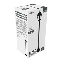 Avide Blake kültéri állólámpa fekete 1xE27 1200 mm IP44 AOPLL-1XE27-BLA