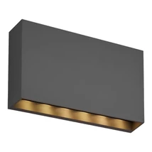 Avide kültéri fali LED lámpa 6W 366lm 4000K 200 mm fekete IP65 Sydney