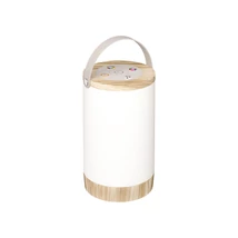 Avide LED asztali lámpa fa mintázat 1,8W RGB ALPDL-RGB-PB-N