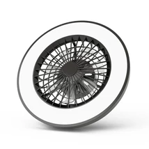 Avide LED mennyezeti lámpa és ventilátor 2x24W Whitney AFCLCCT-48W-15W-WHB