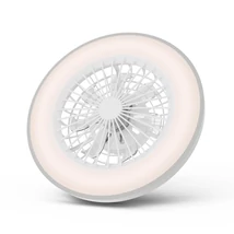 Avide LED mennyezeti lámpa és ventilátor 2x24W Whitney AFCLCCT-48W-15W-WHS