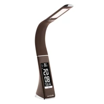 Avide Luna LED asztali lámpa üzleti bőrhatású barna 6W ABLDL-BLC-6W-BR