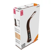 Avide Luna LED asztali lámpa üzleti bőrhatású barna 6W ABLDL-BLC-6W-BR