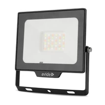 Avide RGB LED reflektor 30W fekete távirányítóval IP65 ABLRFLRGB-30W
