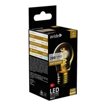 Avide soft filament LED izzó kisgömb E27 3W 200lm 2500K ABLSFMG27EW-3W