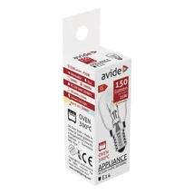 Avide sütő izzó E14 25W 3000K 300°C ARAH14WW-25W