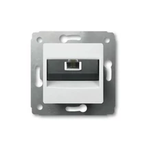 Cariva telefoncsatlakozó 1xRJ11 keret nélkül fehér