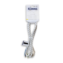 Commel vasalózsinór szerelhető kábel 2m H03RT-H 3G0,75 0333